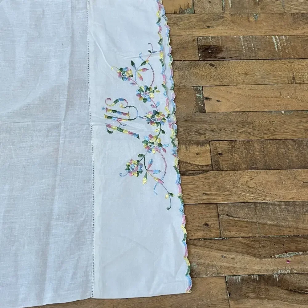 Vintage Colorful Embroidered 